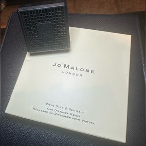 JO MALONE WOOD SAGE AND SEA SALT CAR DIFFUSER - AIR FRESHENER SET